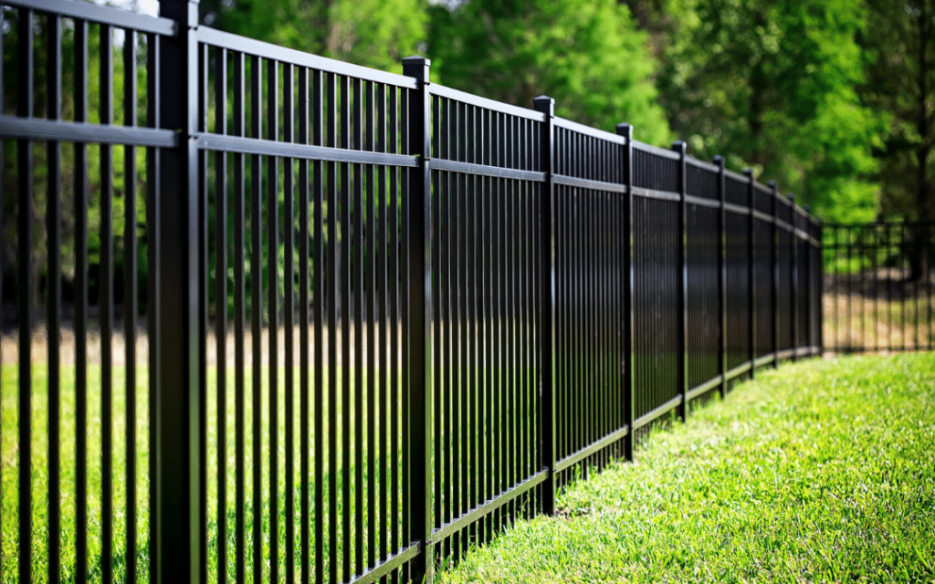 Aluminium fence