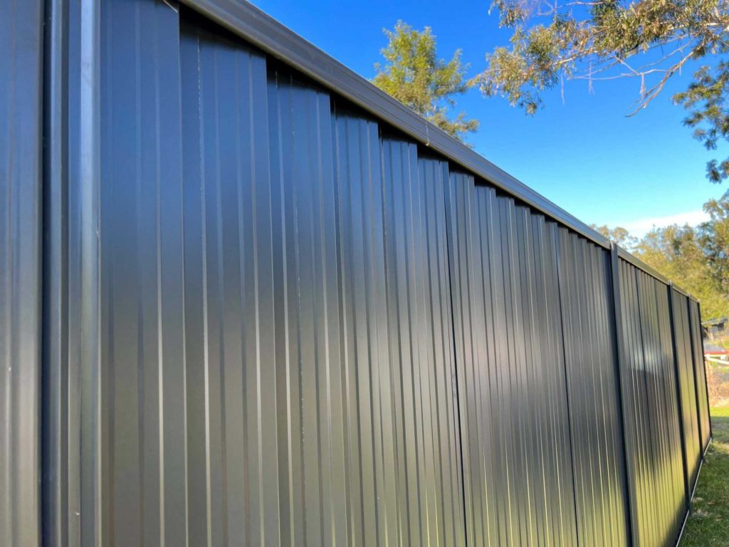 Colorbond fence