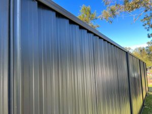 Colorbond fence